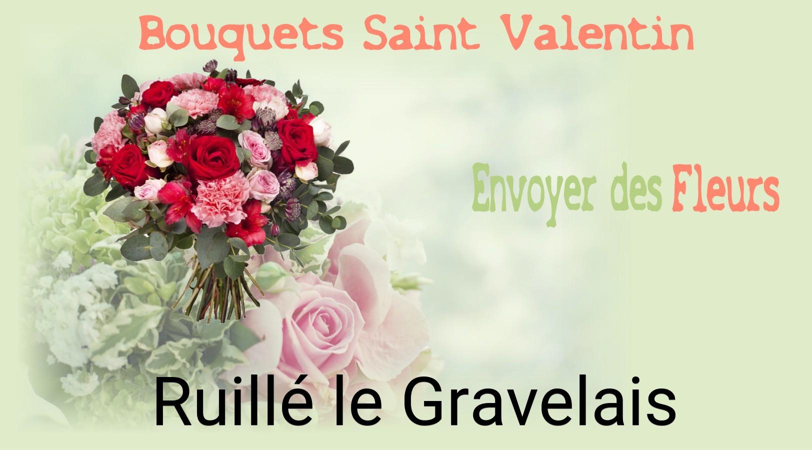 Roses de Saint-Valentin livrées à Ruillé-le-Gravelais